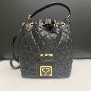 Love Moschino Quilted Crossbody Bag